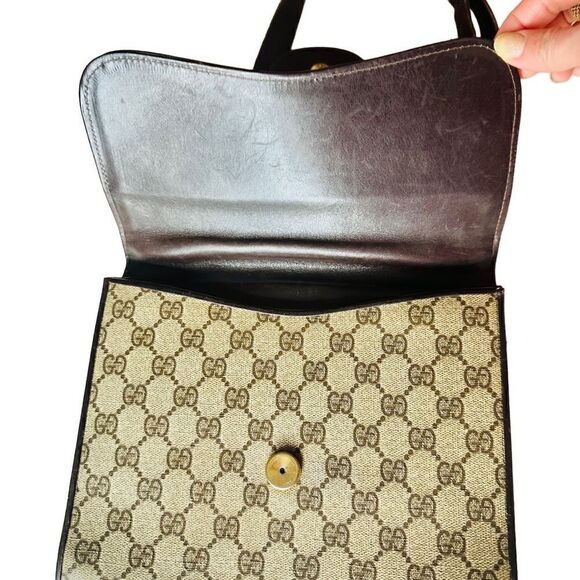 Gucci GG canvas web 1973 should bag - Picture 12 of 16